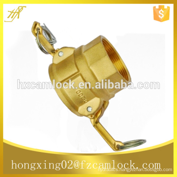 Brass Camlock Couplings, type D, size from 1/2" to 6"